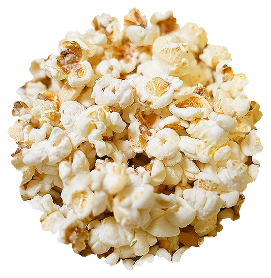 Parmesan Garlic gourmet popcorn in a resealable gourmet tub from Best Darn Kettlecorn