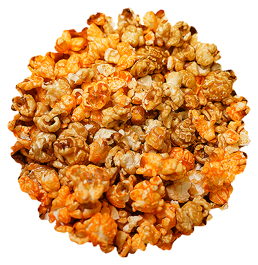 Philly Mix gourmet popcorn in a resealable gourmet tub from Best Darn Kettlecorn