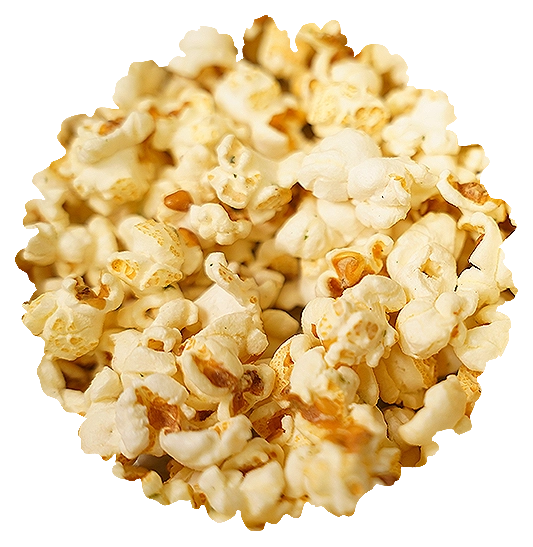 Sour Cream and Onion gourmet popcorn in a resealable gourmet tub from Best Darn Kettlecorn