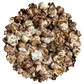 Fudge Brownie gourmet popcorn in a resealable gourmet tub from Best Darn Kettlecorn