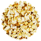 White Chocolate Drizzle gourmet popcorn in a resealable gourmet tub from Best Darn Kettlecorn