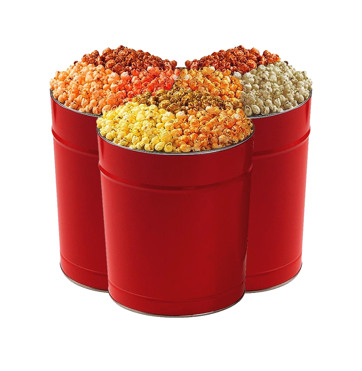 Gourmet Popcorn Tin