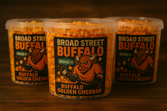 Broad Street Buffalo – Cheesy Heat with Philly Fire