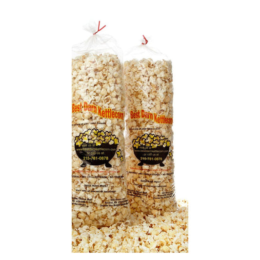 Two bags of Original Best Darn Kettlecorn sweet and salty kettle corn