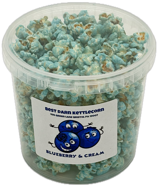 Blueberries and Cream - Best Darn Kettlecorn