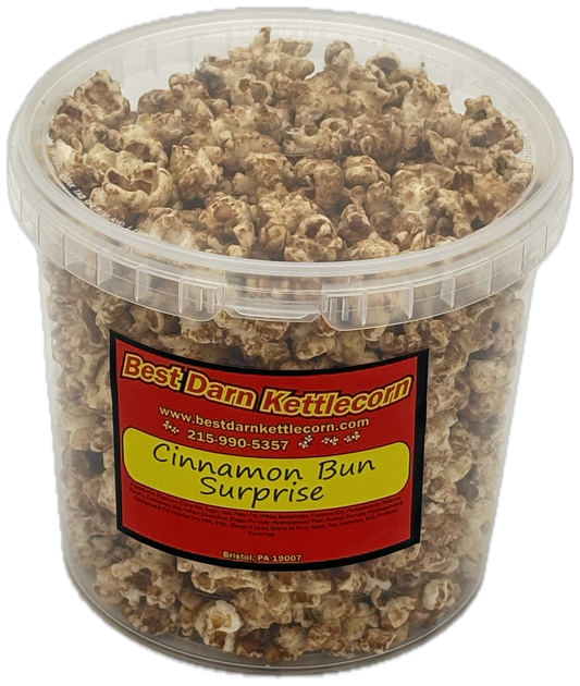 Cinnamon Bun Surprise - Best Darn Kettlecorn