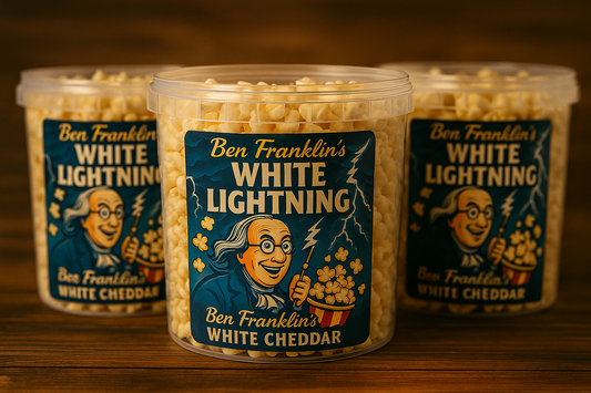 Ben Franklin’s White Lightning – Sharp, Dirty, and Straight-Up Addictive