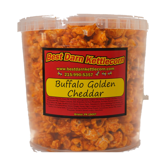 Best Darn Kettlecorn Gourmet Kettle Corn - Single Tub, Choose Your Flavor