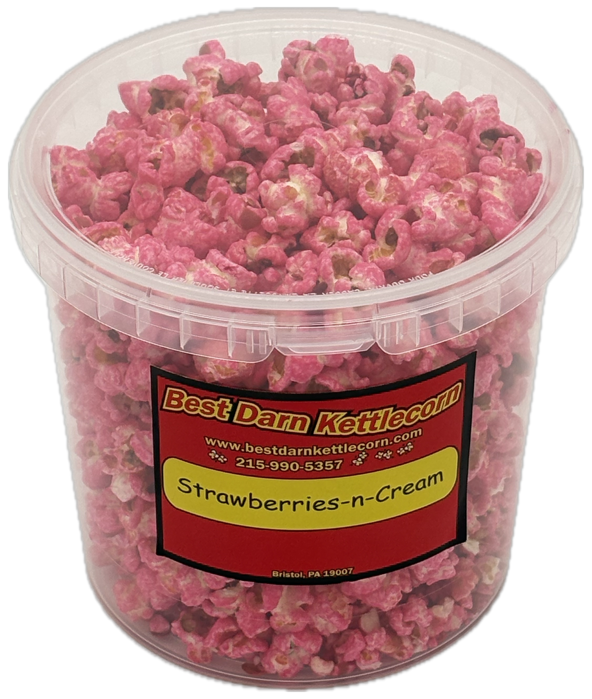 Strawberries and Cream - Best Darn Kettlecorn