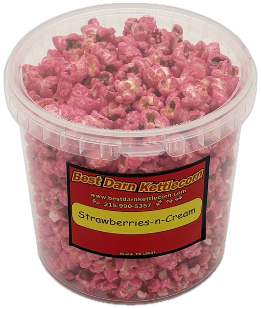 Strawberries and Cream - Best Darn Kettlecorn