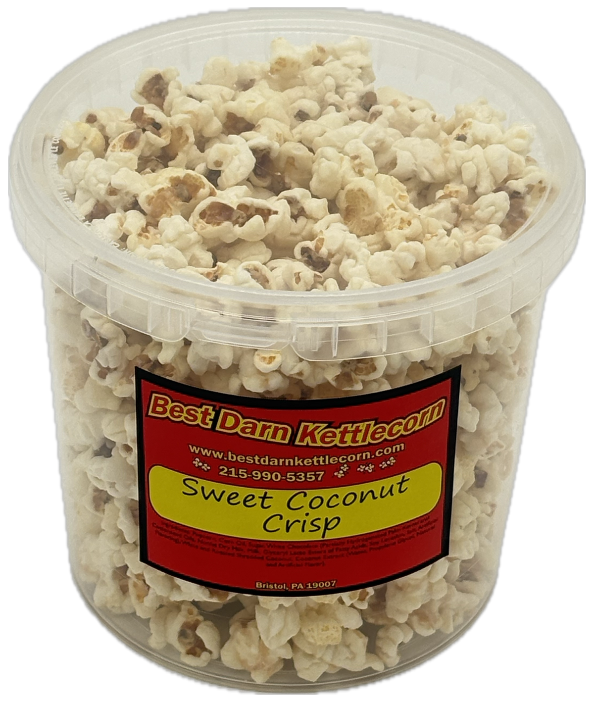 Sweet Coconut Crisp - Best Darn Kettlecorn
