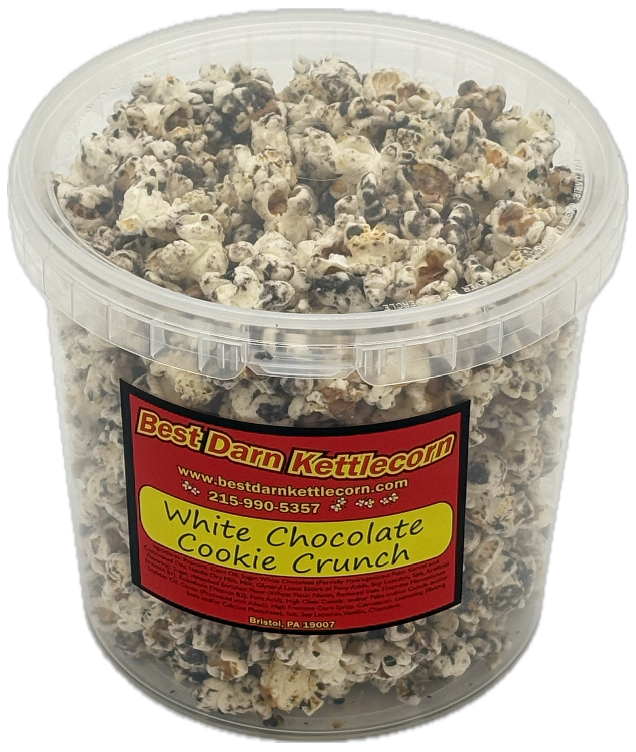 White Chocolate Cookie Crunch - Best Darn Kettlecorn