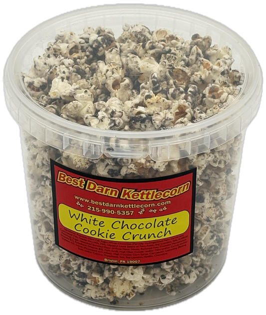 White Chocolate Cookie Crunch - Best Darn Kettlecorn